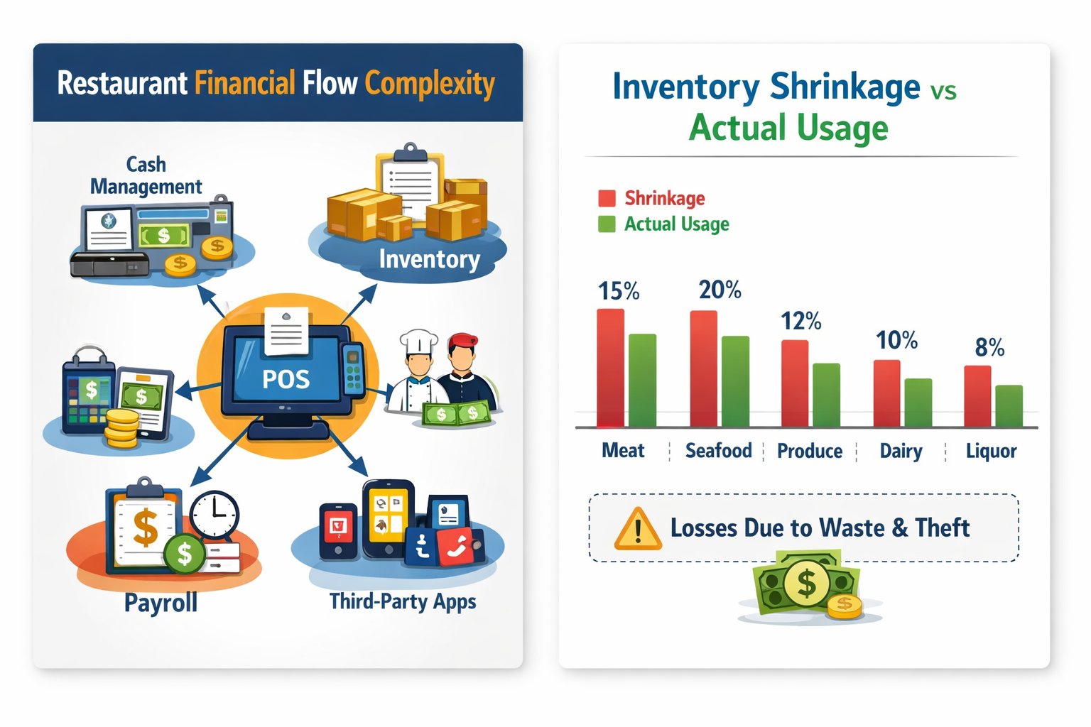 Learn the most common restaurant bookkeeping mistakes