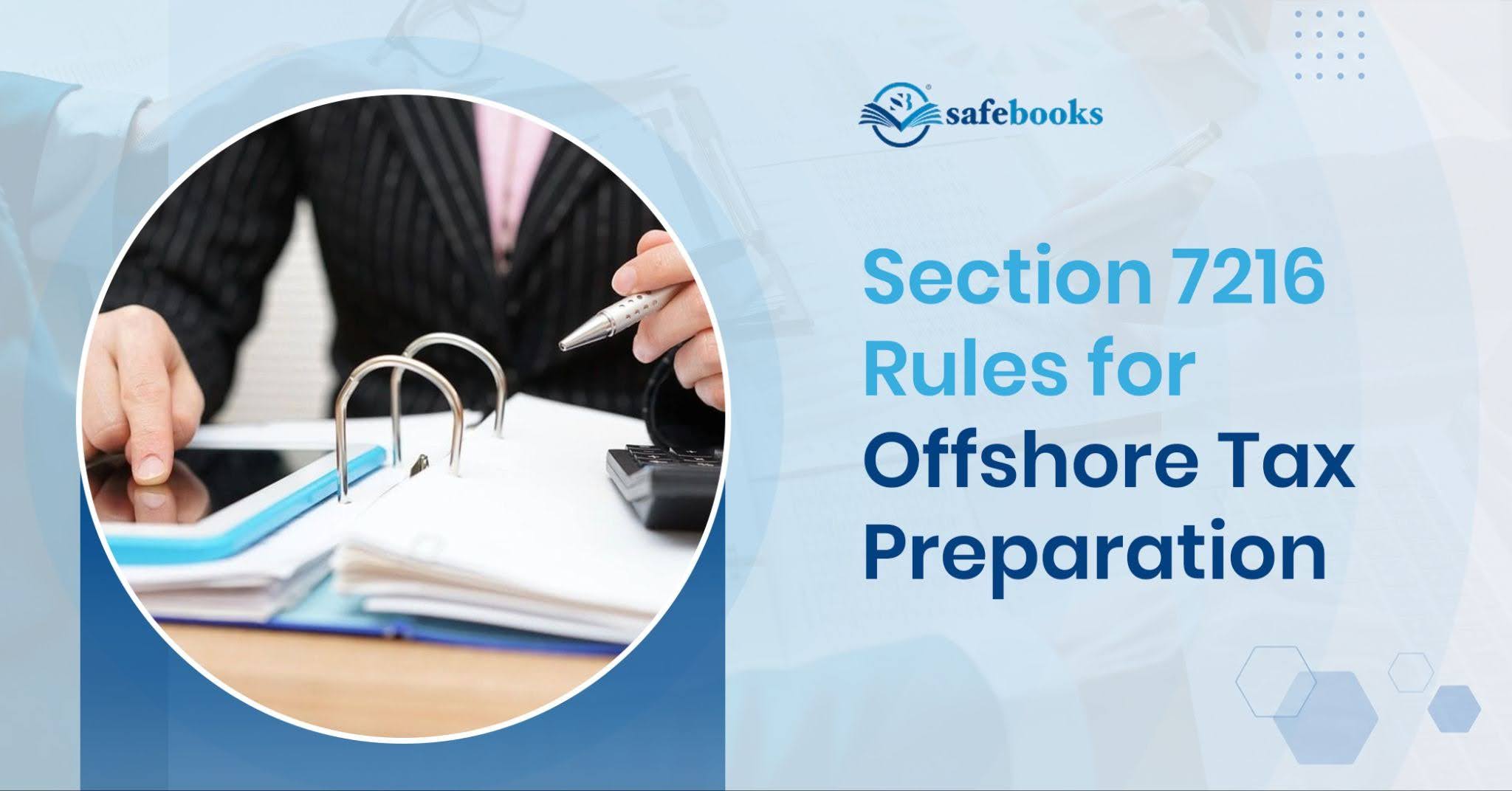 IRS Section 7216 compliance checklist